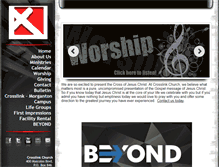 Tablet Screenshot of crosslinkchurch.org